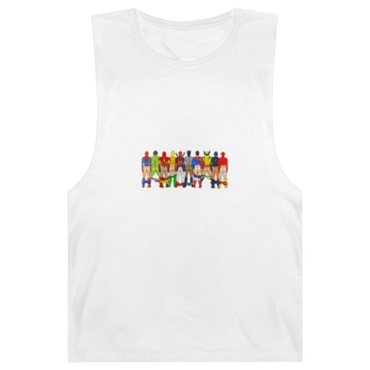 Discover Superhero Butts LV Barnard Tanks