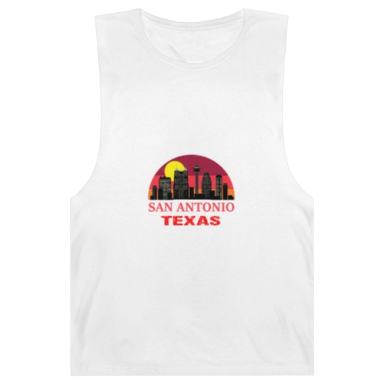 Discover Vintage San Antonio USA Souvenir Barnard Tanks