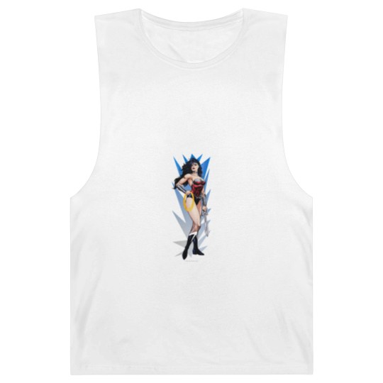Discover Wonder Woman & Sword Barnard Tanks