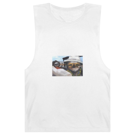 Discover Fear and Loathing in Sloth Vegas Barnard Tanks