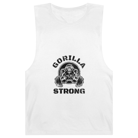 Discover GORILLA STRONG Gym Barnard Tanks, Workout Barnard Tanks, Gorilla Barnard Tanks