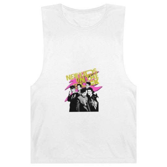 Discover Vintage NKOT Block Pink, NK on The Block Vintage Style Barnard Tanks, Mixtape Tour 2022 Barnard Tanks, NKOT Block Band Barnard Tanks, NKOT Block Concert Barnard Tanks