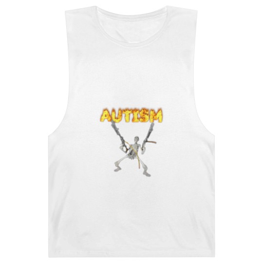 Discover autism skeleton meme t Barnard Tanks