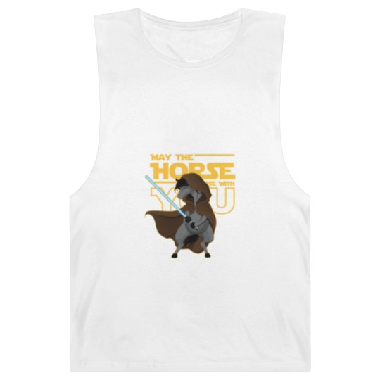 Discover May The Horse Be With You Funny Parody Barnard Tanks