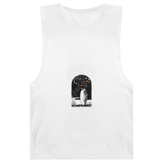 Discover Fleetwood Mac Penguin Portrait, Tour 2018-2019 White Barnard Tanks