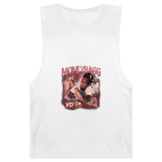 Discover Moneybagg Yo Rap Barnard Tanks, Rapper Bootleg Vintage 90s Y2K Style
