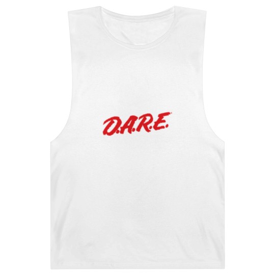Discover Dare  - DARE Dare Vintage 90s Logo Barnard Tanks