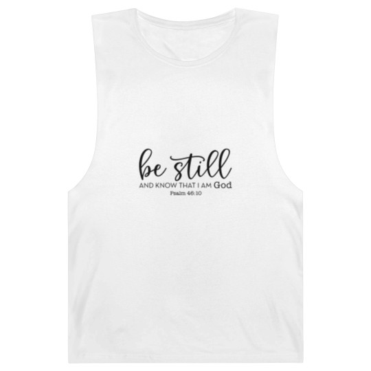 Discover Be Still and Know That I Am God Barnard Tanks, Christian Barnard Tanks, Religious Gifts