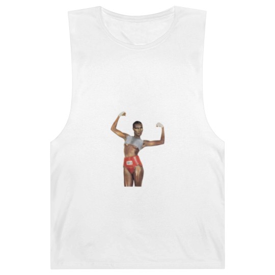 Discover Grace Jones Barnard Tanks Island Life Barnard Tanks Music 80s Pop, Vintage Grace Jones Barnard Tanks