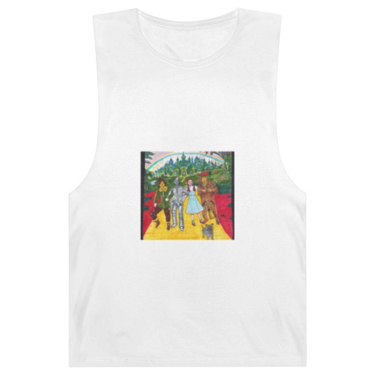 Discover Wizard Of Oz- Yellow Brick Road Graphic  Dress Barnard Tanks