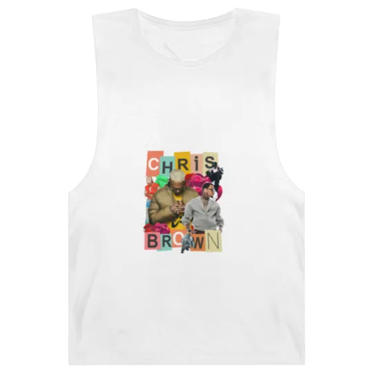 Discover Vintage Breezy Chris Brown Barnard Tanks