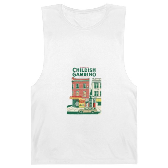 Discover Childish Gambino This is America Hip-Hop Funk Unisex Barnard Tanks