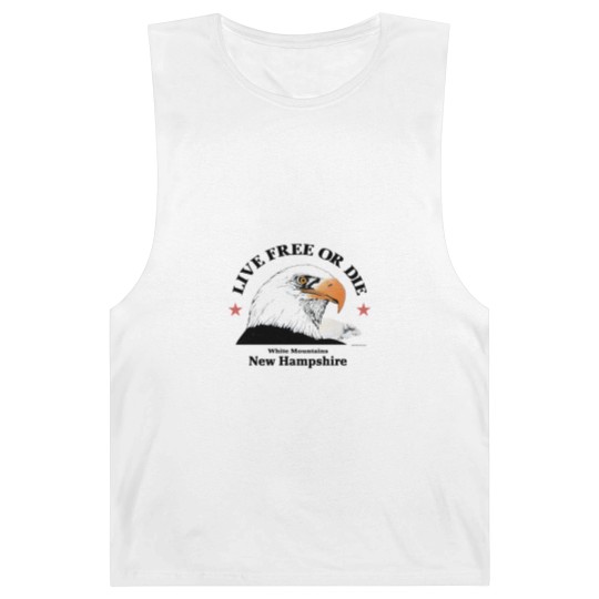 Discover 80s Live Free Or Die New Hampshire White Mountains Eagle 1985 Barnard Tanks