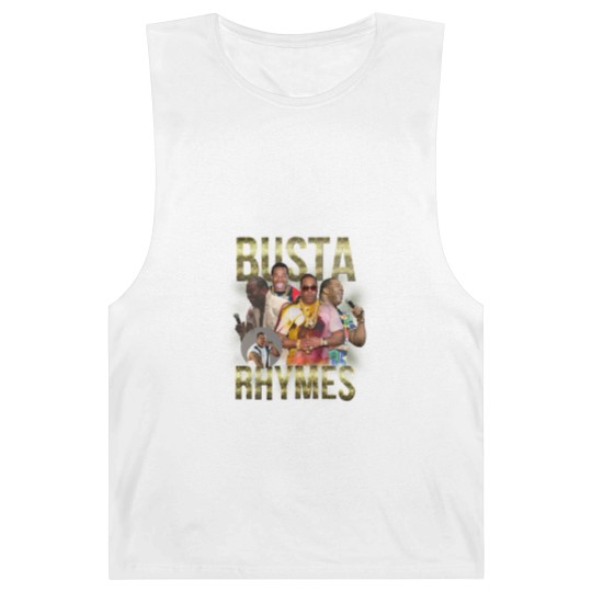 Discover Busta Rhymes Barnard Tanks Vintage Hip Hop 90s Retro Graphic Barnard Tanks
