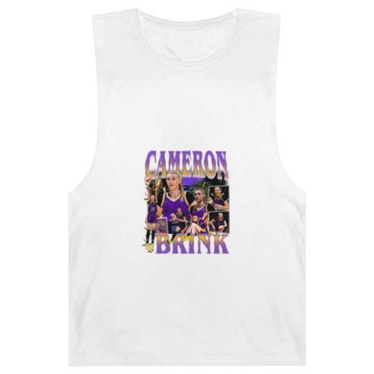 Discover Cameron Brinks Los Angeles Women's Basketball Barnard Tanks