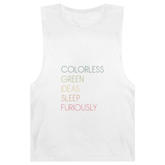 Discover Colorless Green Ideas Sleep Furiously Barnard Tanks