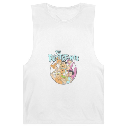 Discover the flintstones group shot family classic vintage logo t Barnard Tanks