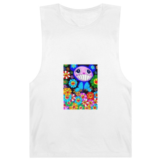 Discover Murakami paint art Canvas Print Barnard Tanks