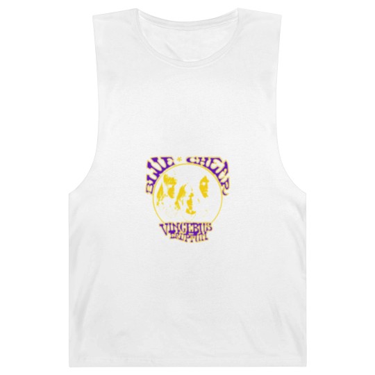Discover Blue Cheer Cream Band Barnard Tanks