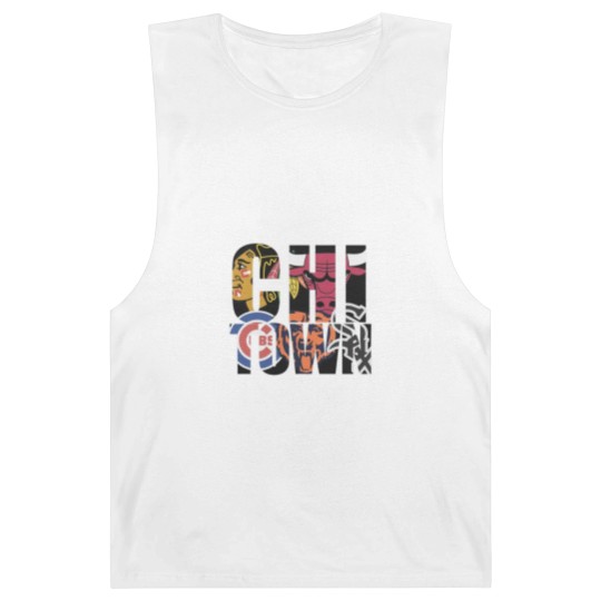 Discover Chicago Barnard Tanks - Chi town chicago sports Barnard Tanks