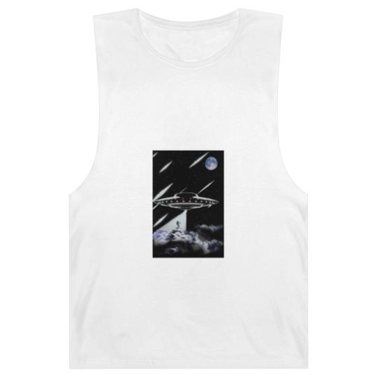 Discover Down Bad Alien Unisex Barnard Tanks