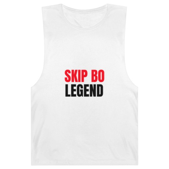 Discover Skip Bo Player Legend   Funny Skip Bo Barnard Tanks for Men Barnard Tanks