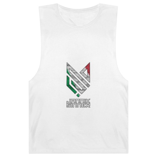 Discover Jannik Sinner - Italy Logo Barnard Tanks