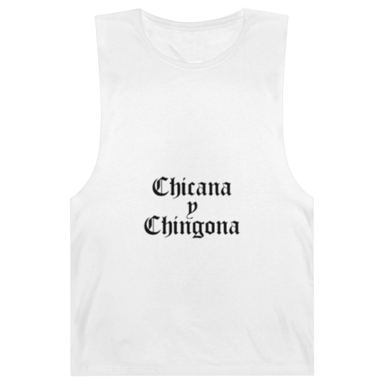 Discover Chicana y Chingona Barnard Tanks