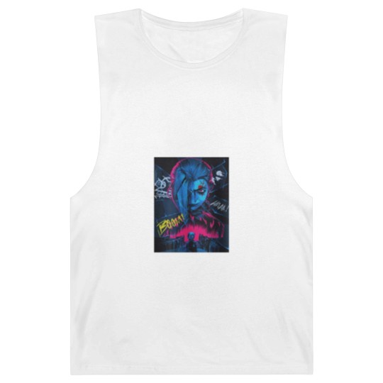 Discover Jinx Arcane Barnard Tanks - Arcane Jinx League of Legends Barnard Tanks