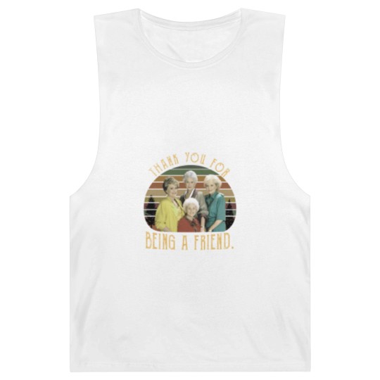 Discover The Stay Golden Thank You For Being A Friend 80s Vintage Sunset Barnard Tanks