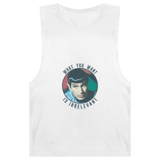 Discover The Original Series Spock What You Want Is Irrelevant Barnard Tanks