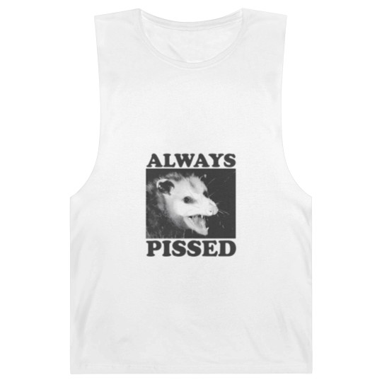 Discover Always Pissed Funny Opossum Eat Trash Be Free Barnard Tanks