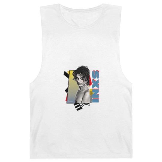 Discover Retro 80s Styled INXS Barnard Tanks