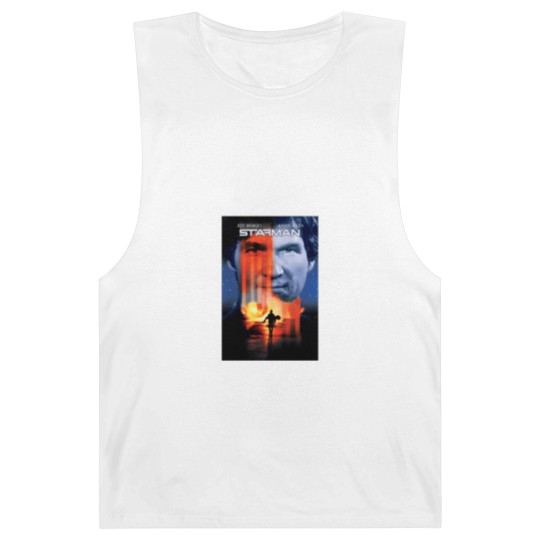 Discover Starman - Jeff Bridges Fitted V-Neck Barnard Tanks