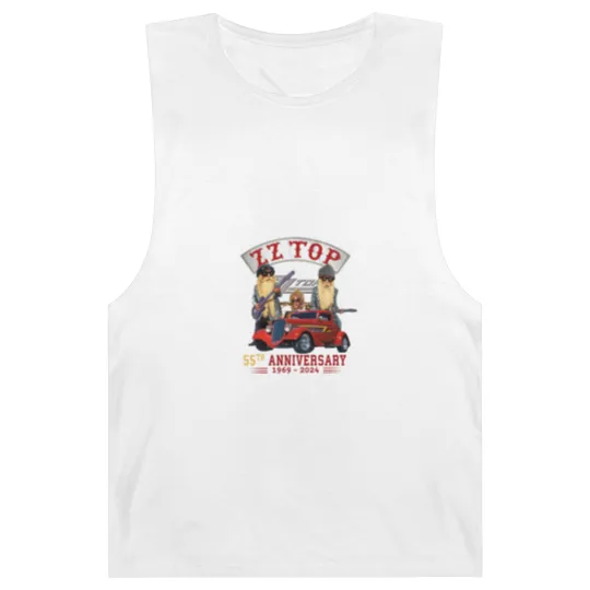 Discover ZZ Top 55th Anniversary Barnard Tanks