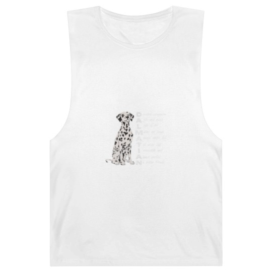 Discover Dalmatian Pet Meaning Dalmatian Mom Dalmatian Dad Distressed Barnard Tanks