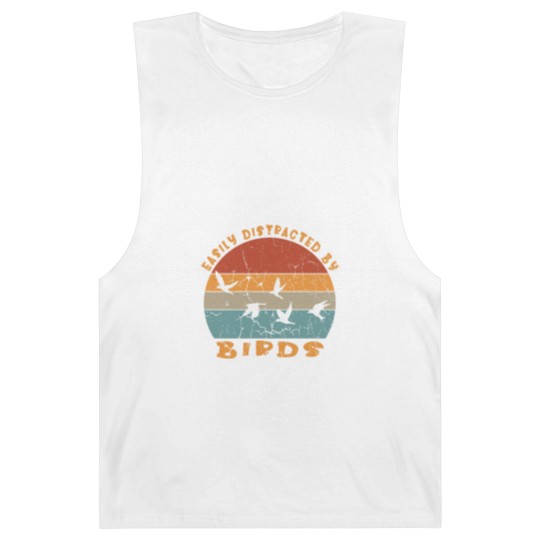 Discover .Easily Distracted By Birds, Birds Art, Birds Lover, Birds Gift, Birds Flying, Bird Mama, Barnard Tanks