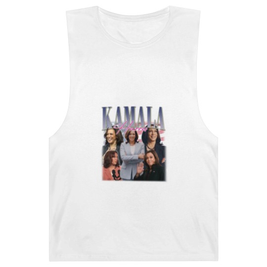 Discover KAMALA HARRIS Barnard Tanks | Kamala Harris Homage Barnard Tanks