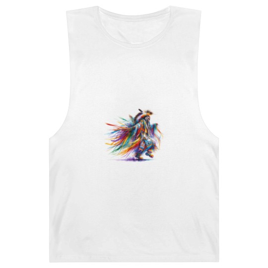 Discover Native American Grass Dancer Barnard Tanks