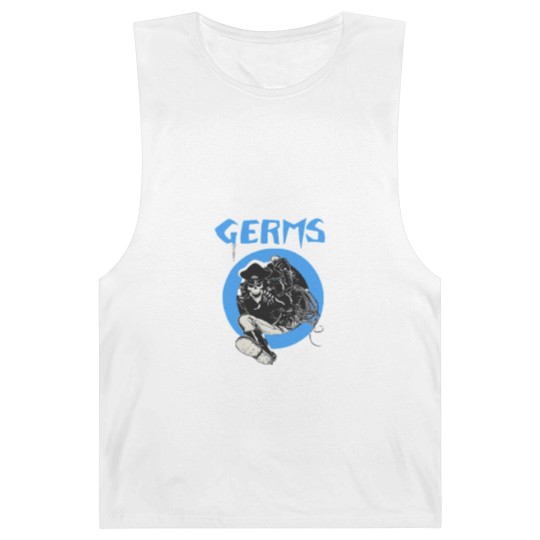 Discover The Germs Band Logo Barnard Tanks