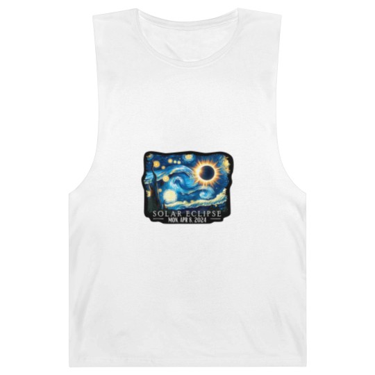 Discover Vintage American Totality Starry Night Eclipse Solar 2024 Barnard Tanks