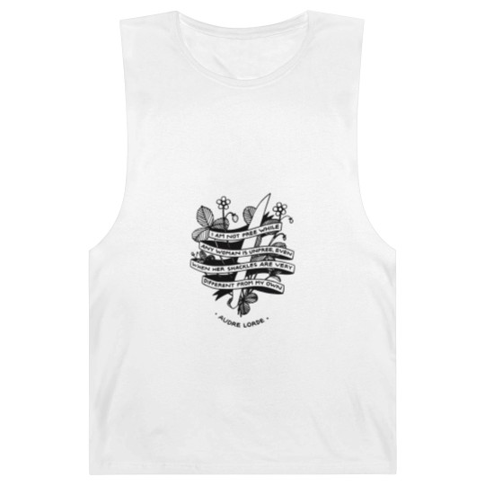 Discover Audre Lorde Feminist Quote Barnard Tanks - 50% of Profits to the Abortion Care Network