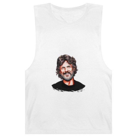 Discover Kris Kristofferson - An illustration by Paul Cemmick Barnard Tanks
