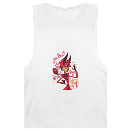 Discover alastor smile Barnard Tanks, alastor Barnard Tanks, alastor smile, charlie, vaggie, anime