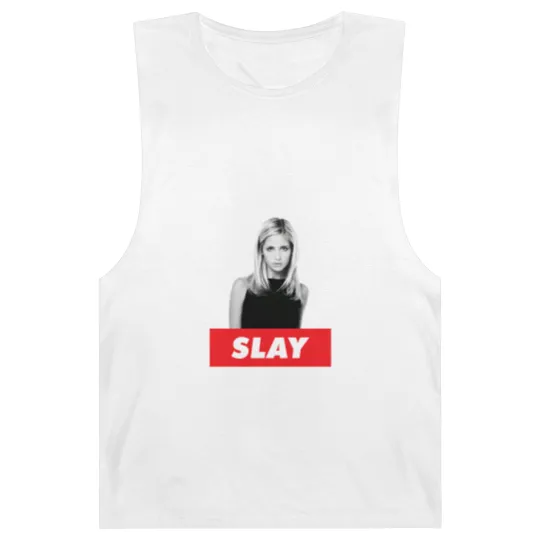 Discover Buffy The Vampire Slayer Barnard Tanks, BTVS, Vintage Buffy Barnard Tanks