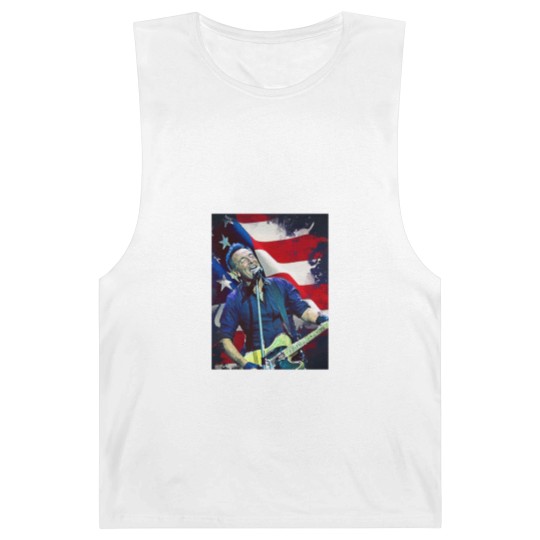 Discover Bruce Springsteen Graphic Barnard Tanks  Bruce Springsteen Barnard Tanks Tour 2024 Barnard Tanks