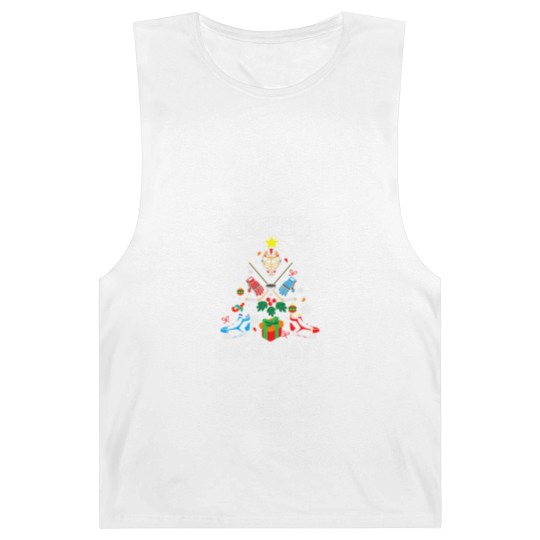 Discover Ice I Love Hockey Player Team Barnard Tanks