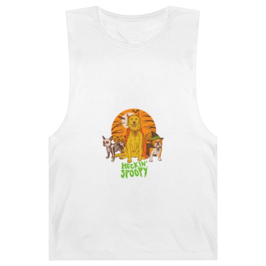 Discover heckin' spoopy Barnard Tanks