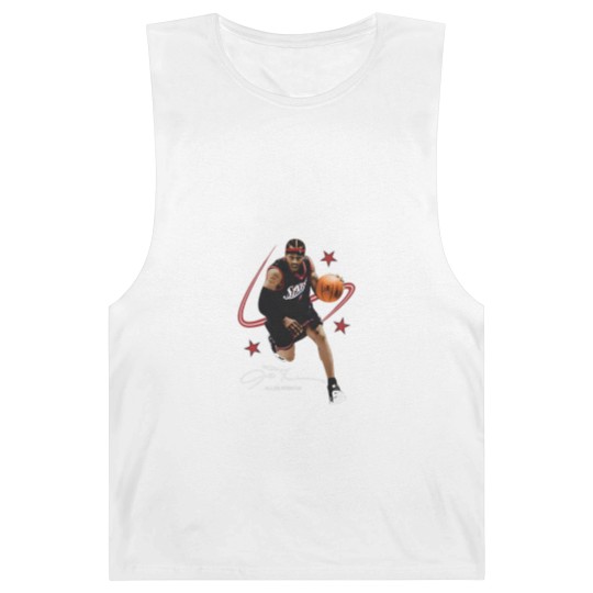 Discover ALLEN IVERSON Barnard Tanks, Rare The Answer Rap Barnard Tanks Vintage Barnard Tanks