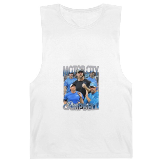 Discover Vintage 90s Graphic Style Motorcity Dan Barnard Tanks, Dan Campbell Barnard Tanks, Vintage Oversized Sport Barnard Tanks